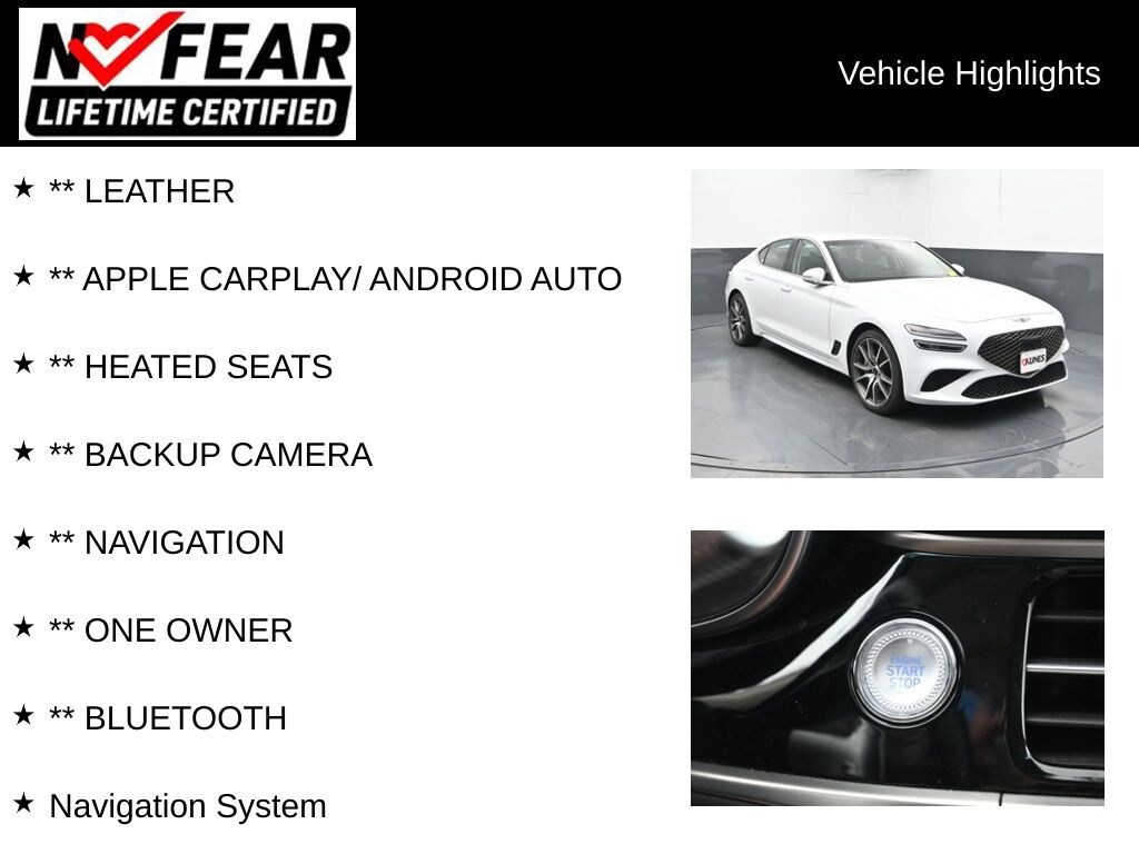 Used 2026 Genesis G70 2.5T Sedan