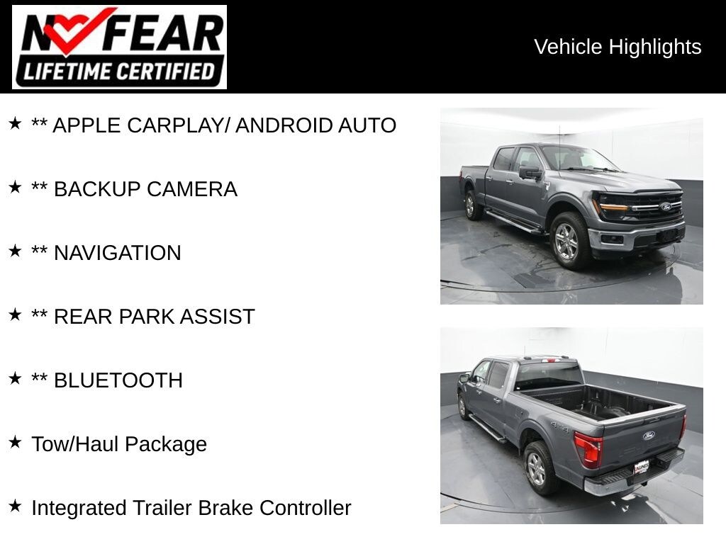 Used 2024 Ford F-150 XLT Truck SuperCrew Cab