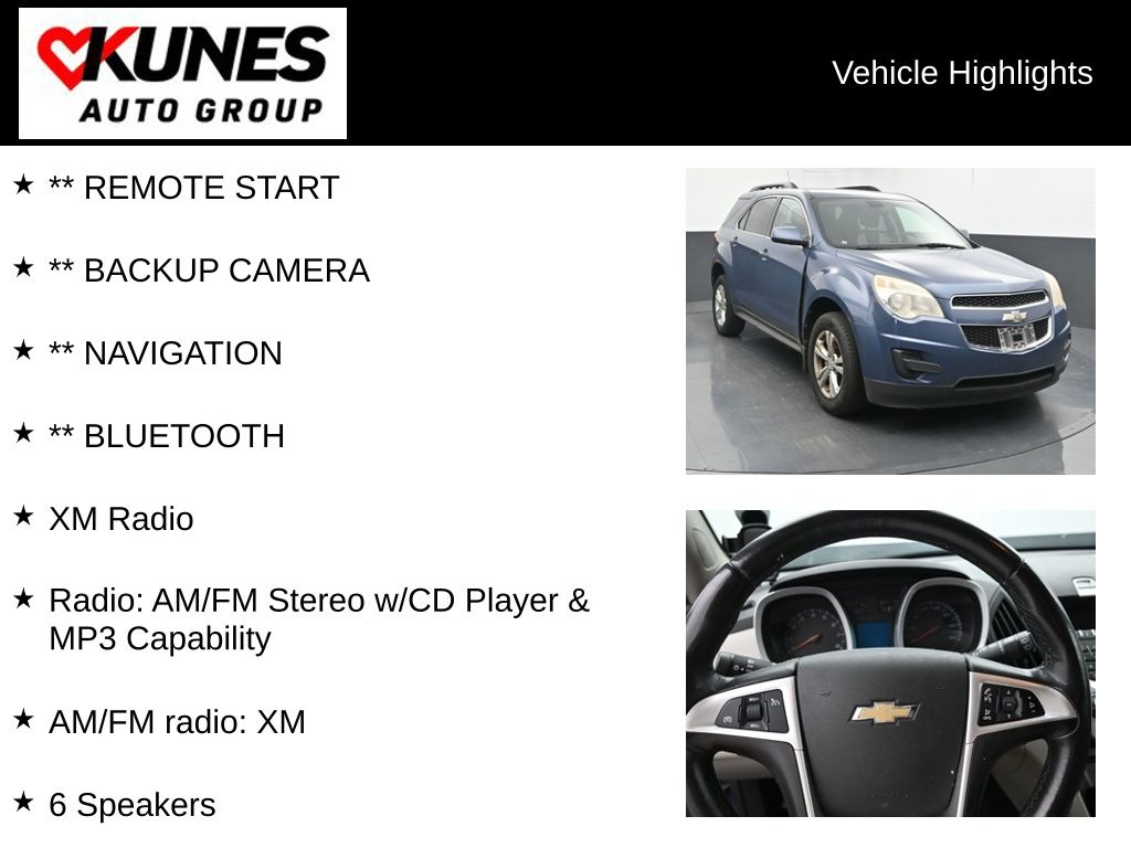 Used 2011 Chevrolet Equinox 1LT with VIN 2CNALDEC6B6444298 for sale in Delavan, WI