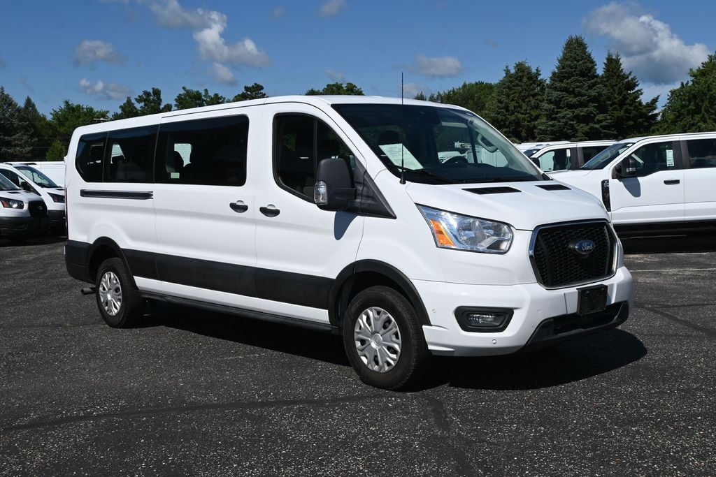 Used 2022 Ford Transit-350 Passenger XLT 15 Passenger Wagon Low Roof Van