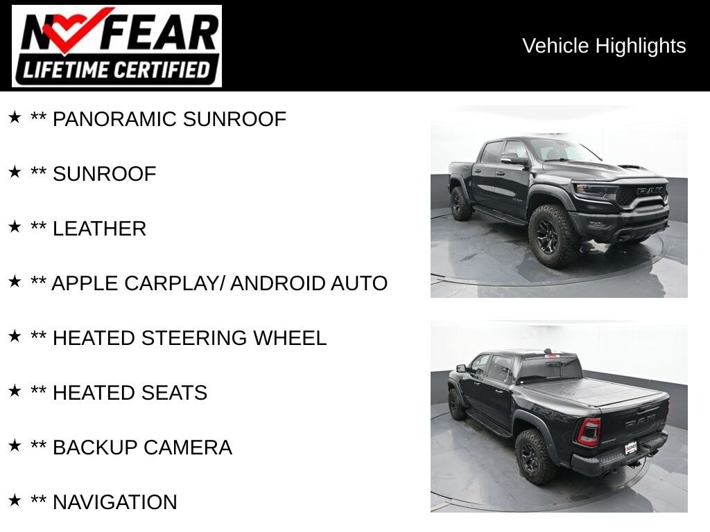 Used 2022 Ram 1500 TRX Truck Crew Cab