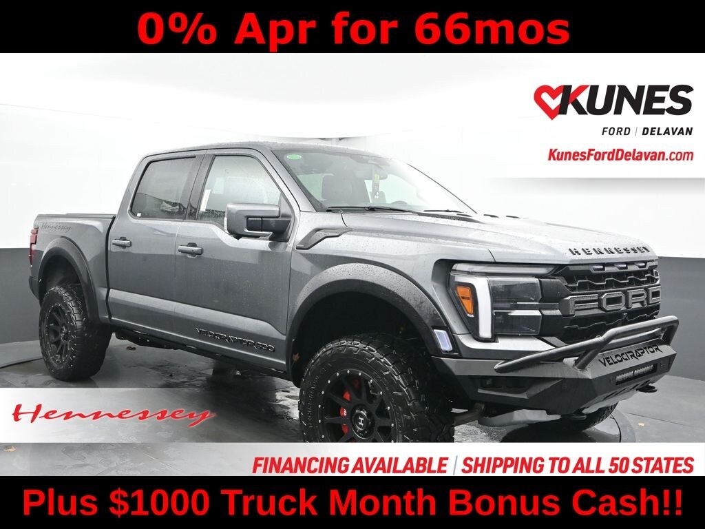 New 2025 Ford F-150 Hennessey Velociraptor 600 Truck SuperCrew Cab