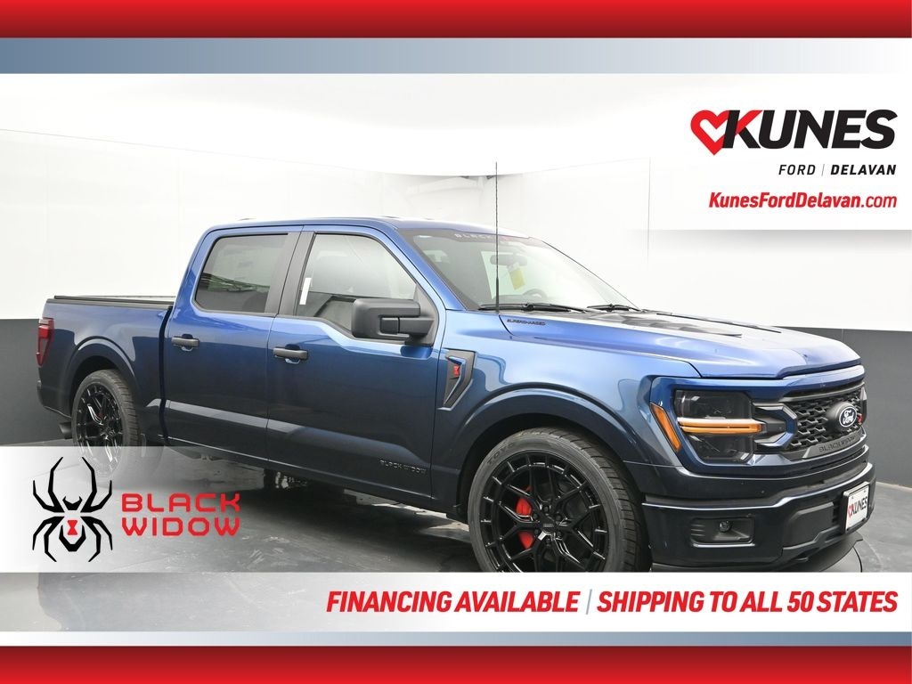 New 2025 Ford F-150 SCA Black Widow Supercharged Truck SuperCrew Cab