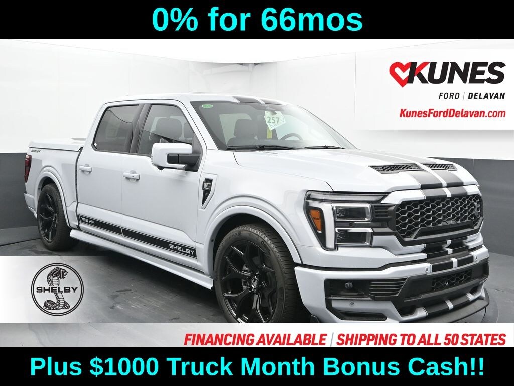 New 2025 Ford F-150 Shelby Supersnake Supercharged 785+HP Truck SuperCrew Cab
