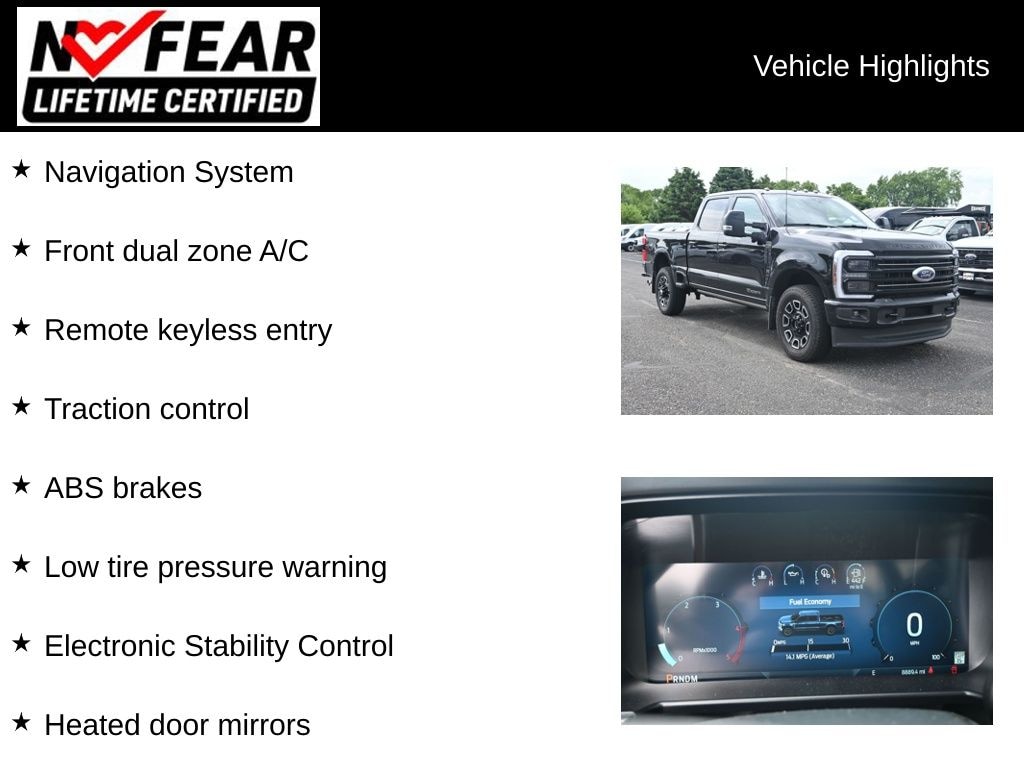 Certified 2025 Ford F-250 Platinum Truck Crew Cab