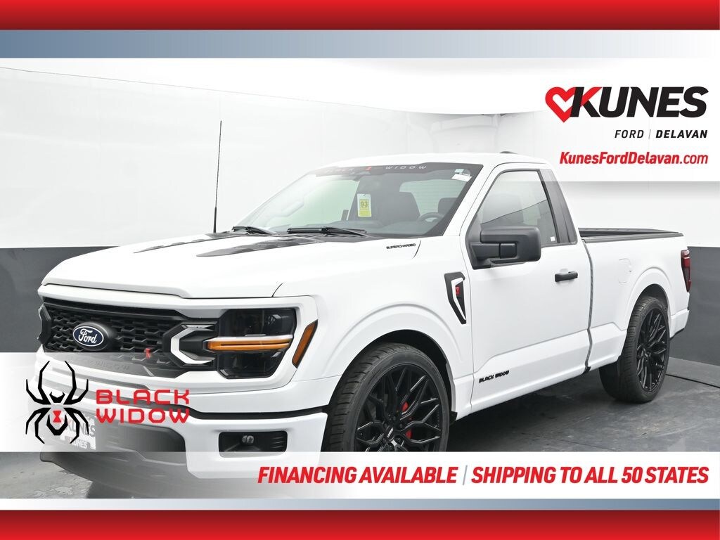 New 2025 Ford F-150 SCA Black Widow SR Supercharged Truck Regular Cab