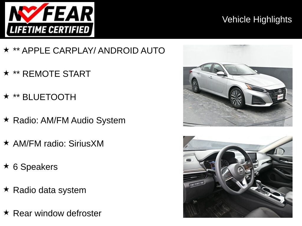 Certified 2023 Nissan Altima 2.5 SV Sedan