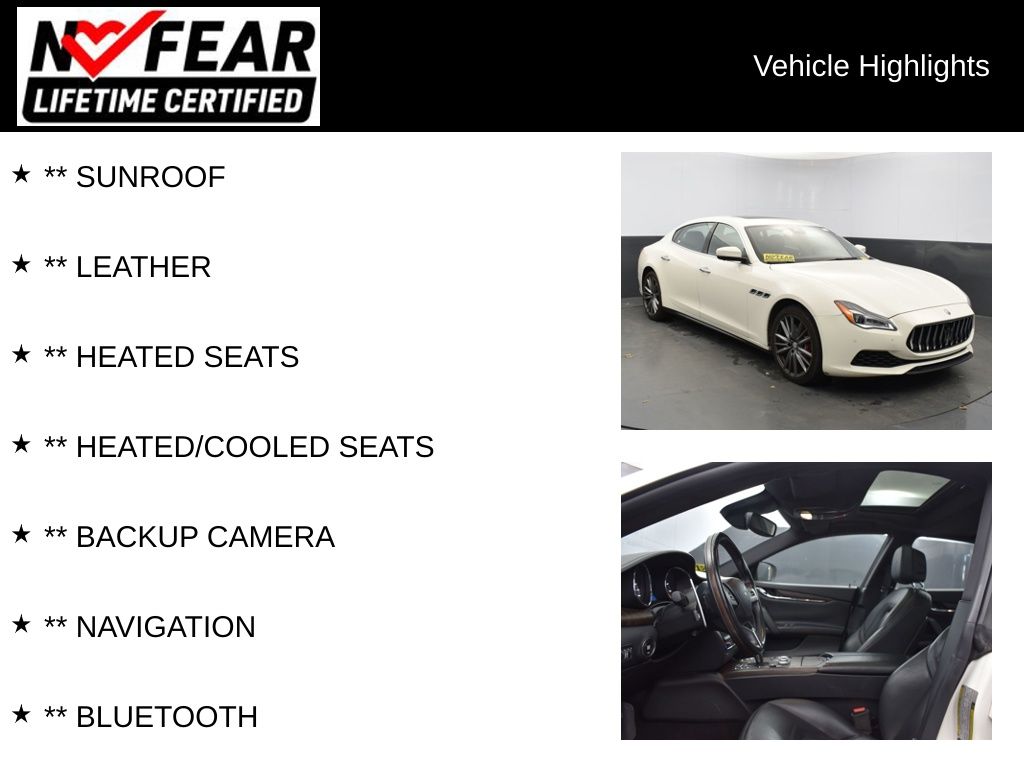 Certified 2019 Maserati Quattroporte S with VIN ZAM56YRA8K1308587 for sale in Delavan, WI