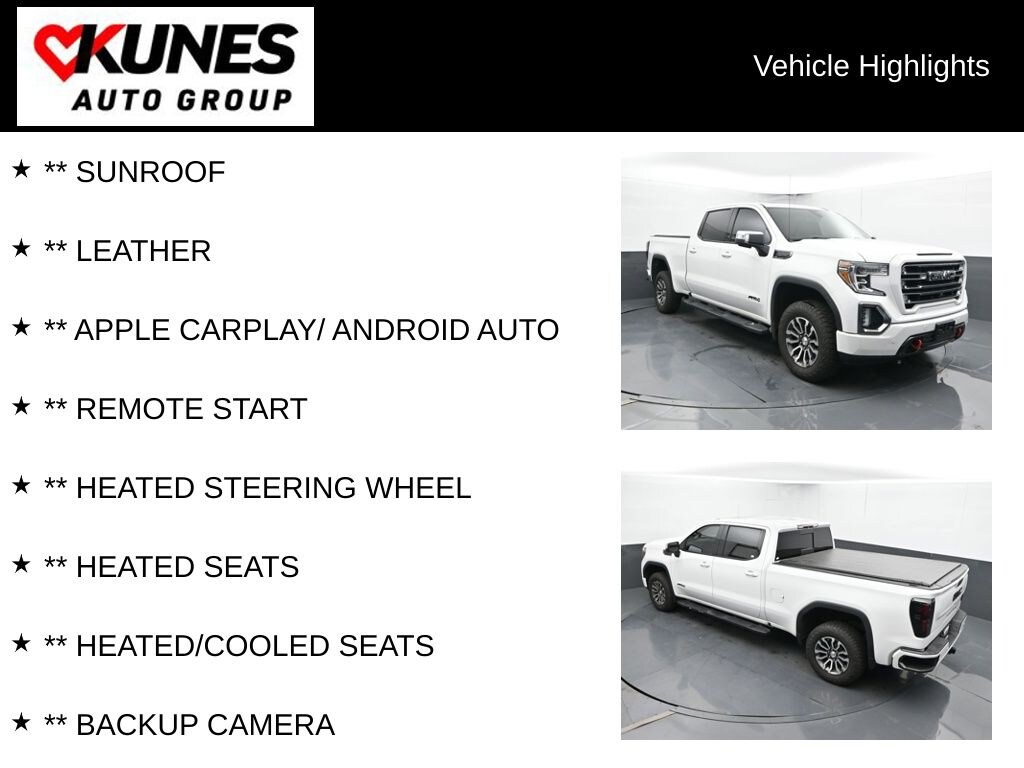 Used 2019 GMC Sierra 1500 AT4 Truck Crew Cab