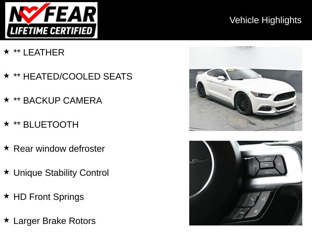 Certified 2017 Ford Mustang GT Premium Coupe