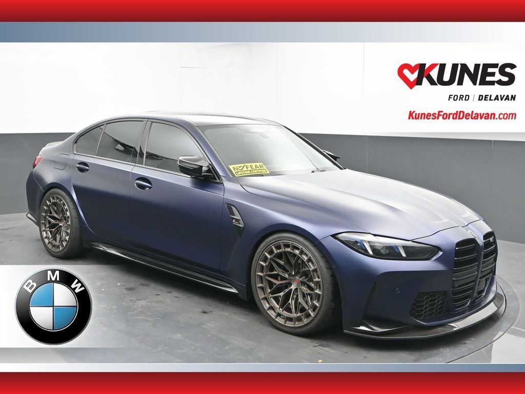 Used 2025 BMW M3 Competition MHD+ 700+ WHP, Frozen Tanzanite, Full Sedan