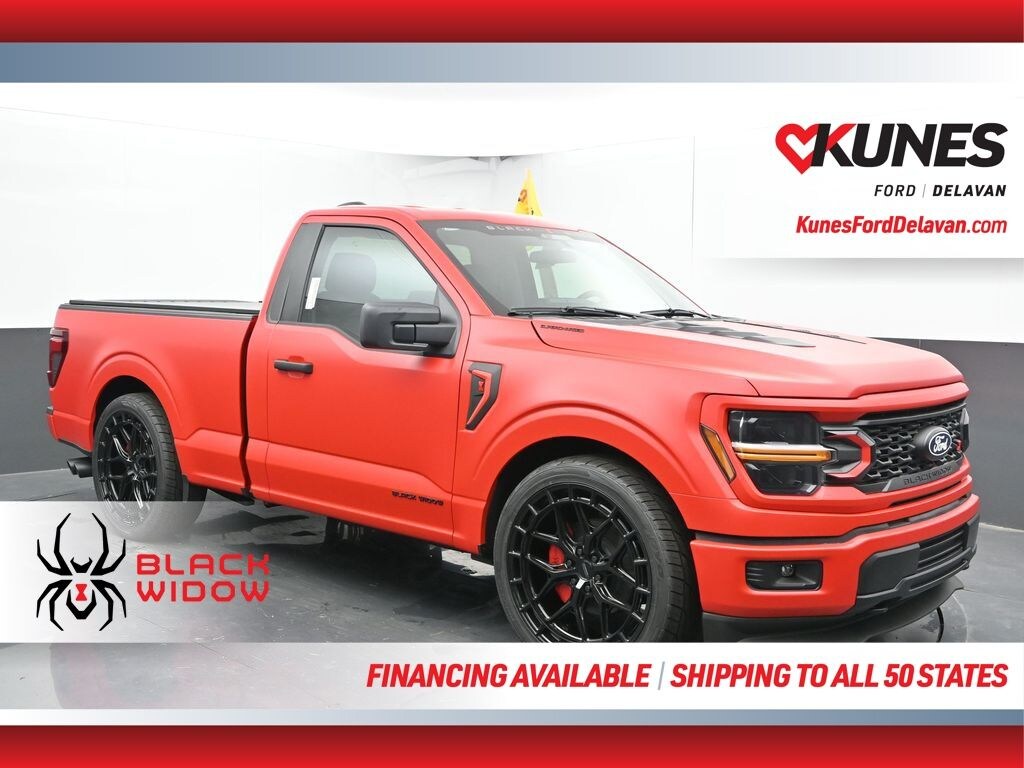 New 2025 Ford F-150 SCA Black Widow SR Supercharged Truck Regular Cab