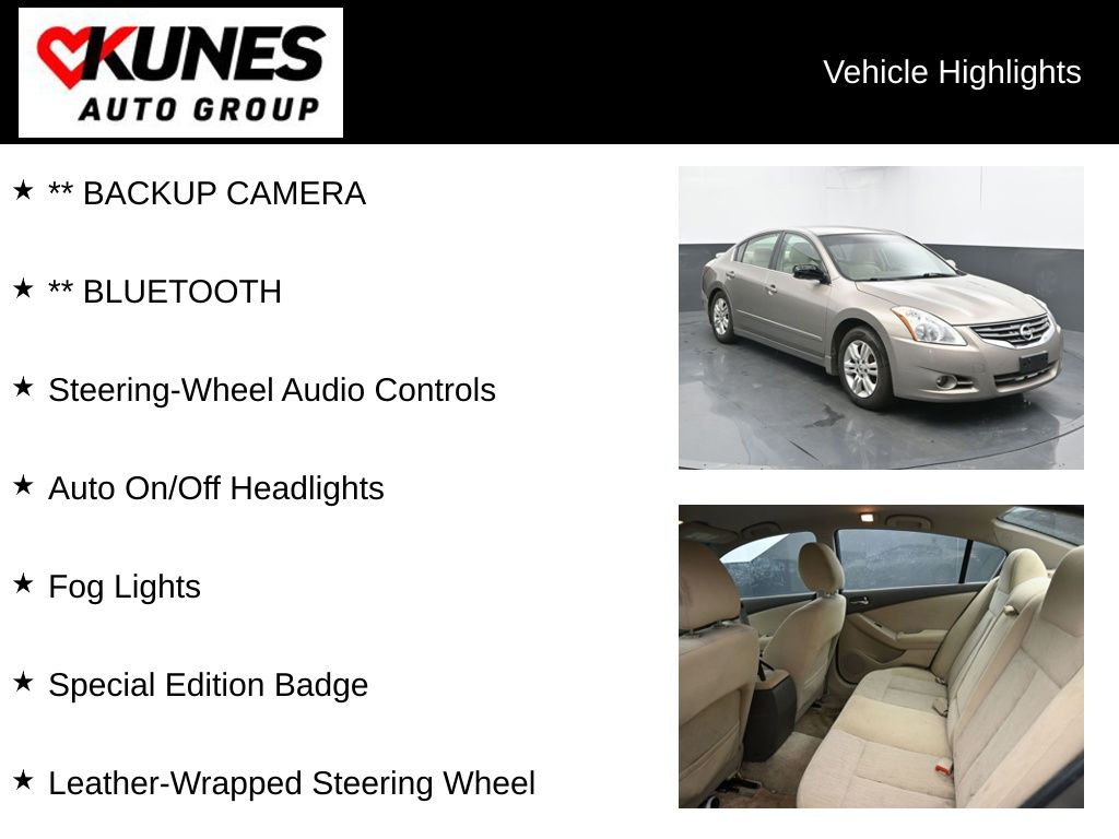 Used 2011 Nissan Altima S with VIN 1N4AL2AP7BN472842 for sale in Delavan, WI
