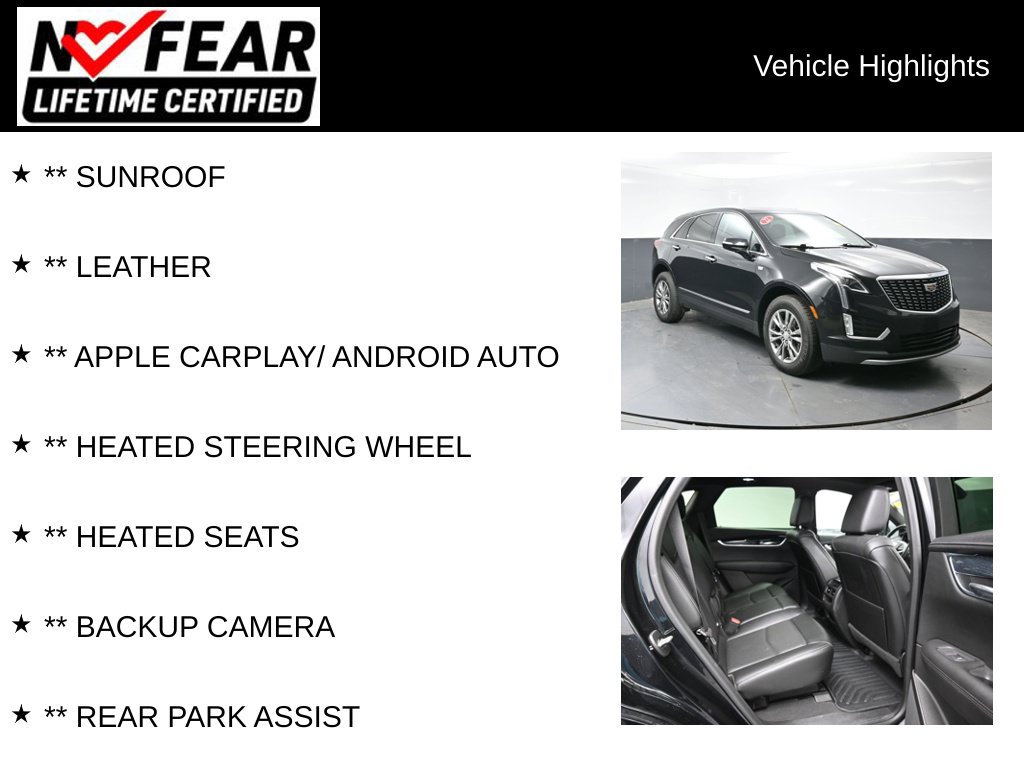 Certified 2022 CADILLAC XT5 Premium Luxury SUV
