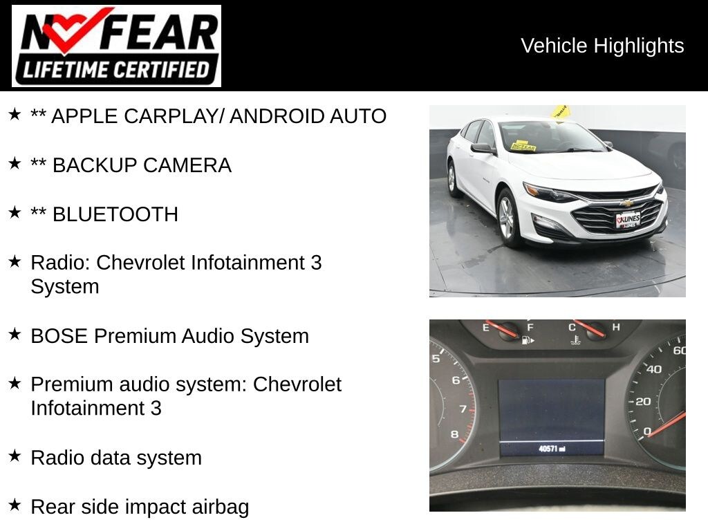 Used 2022 Chevrolet Malibu LS 1FL Sedan