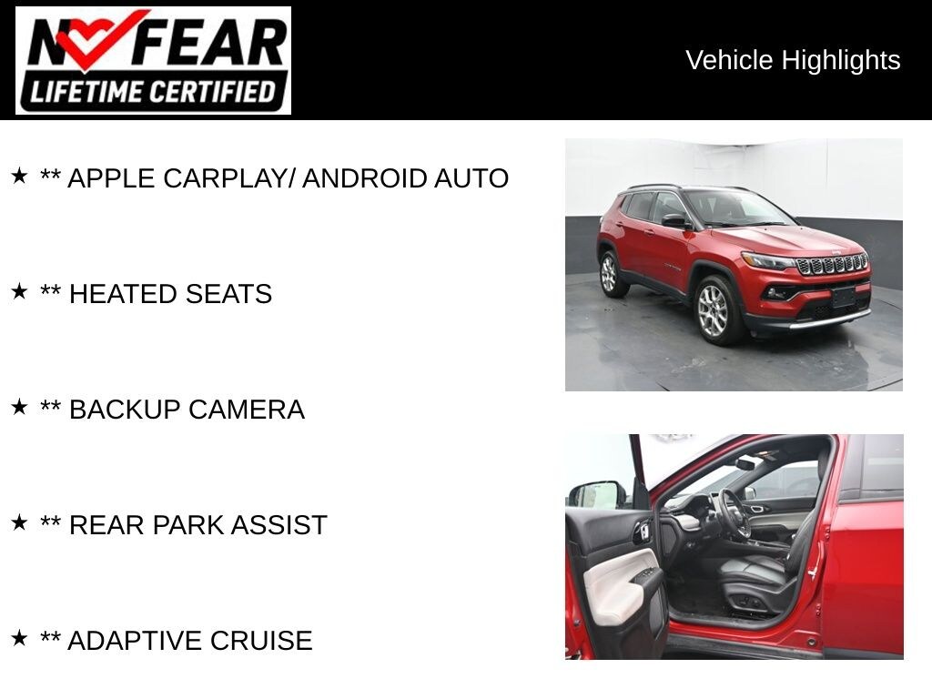 Certified 2025 Jeep Compass Limited SUV