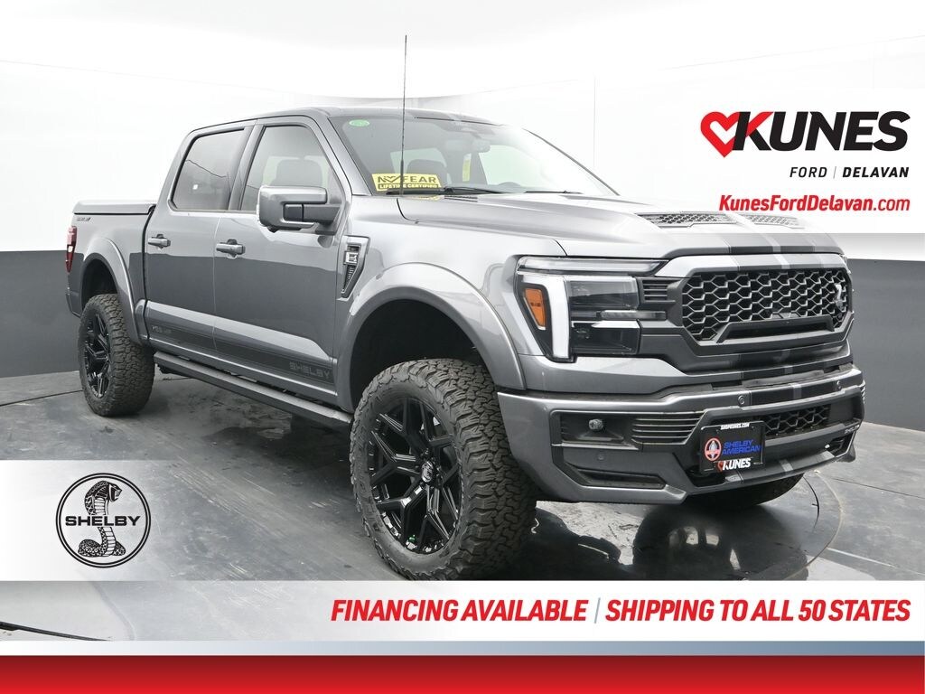 New 2025 Ford F-150 Shelby Supercharged 785+HP Truck SuperCrew Cab