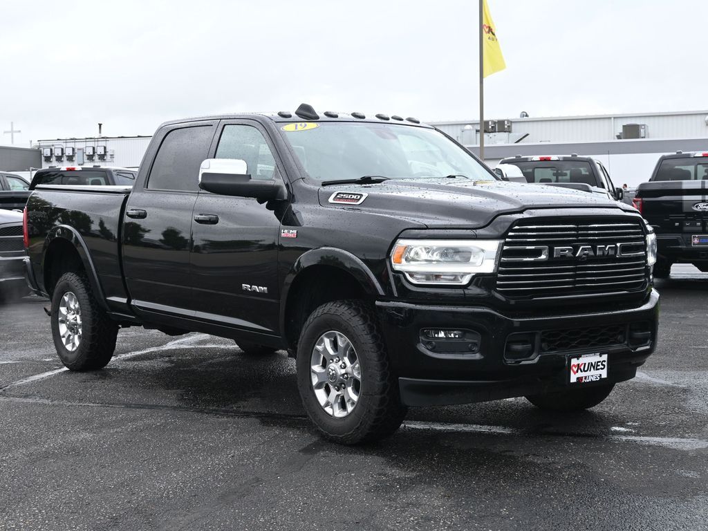 Certified 2019 RAM Ram 2500 Pickup Laramie with VIN 3C6UR5FJ8KG652603 for sale in Delavan, WI