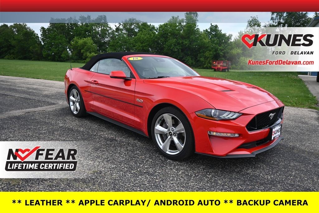 Certified 2018 Ford Mustang GT Premium Convertible