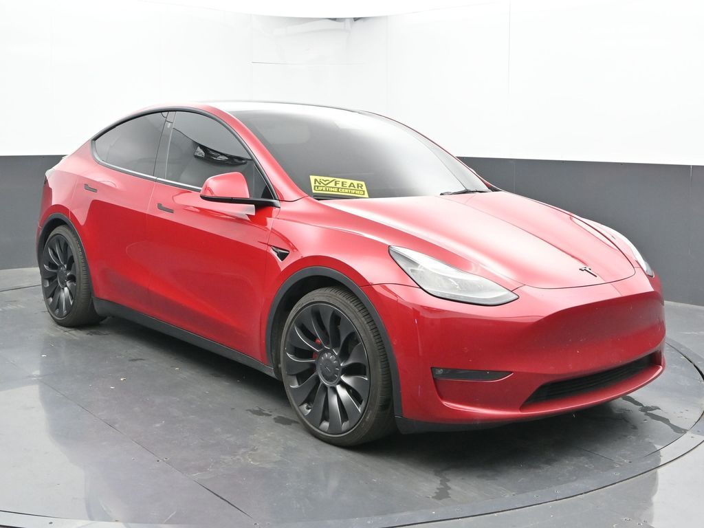 Used 2022 Tesla Model Y Performance with VIN 7SAYGDEF9NF489531 for sale in Delavan, WI