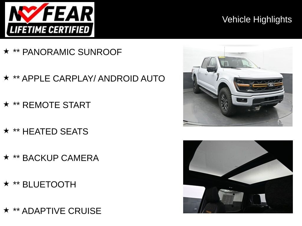 Certified 2025 Ford F-150 Tremor Truck SuperCrew Cab