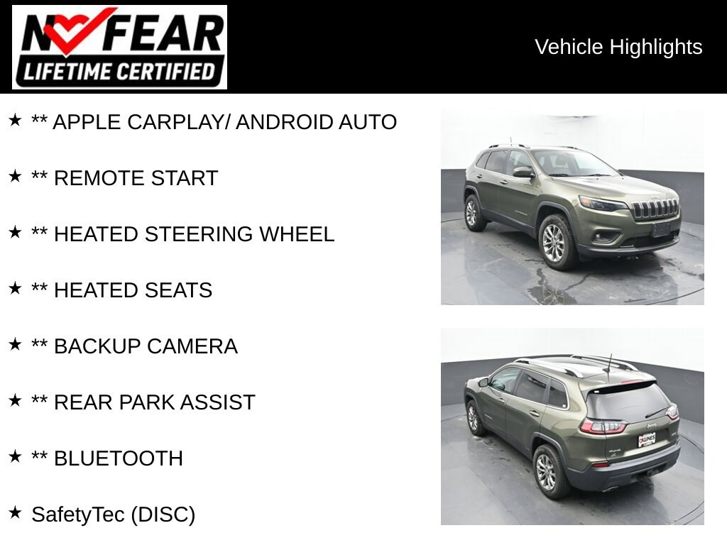 Certified 2019 Jeep Cherokee Latitude Plus SUV