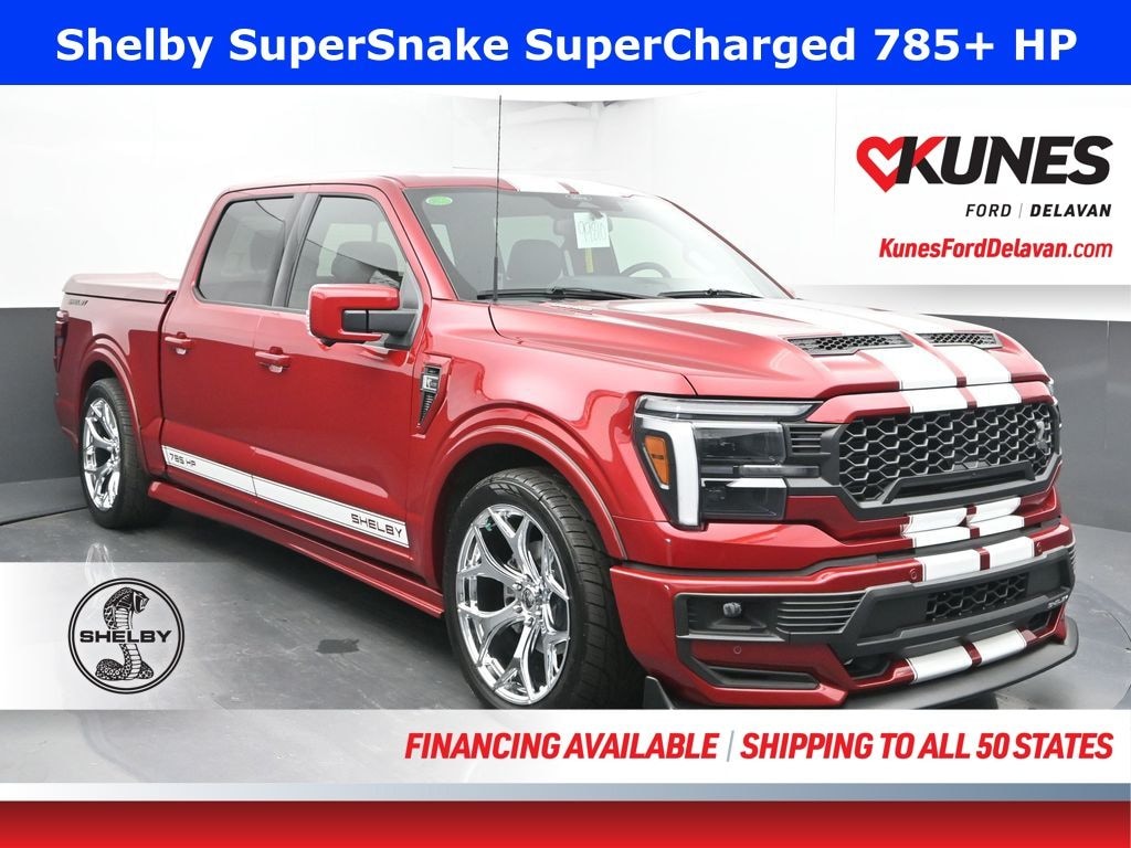 New 2025 Ford F-150 Shelby Supersnake Supercharged 785+HP Truck SuperCrew Cab