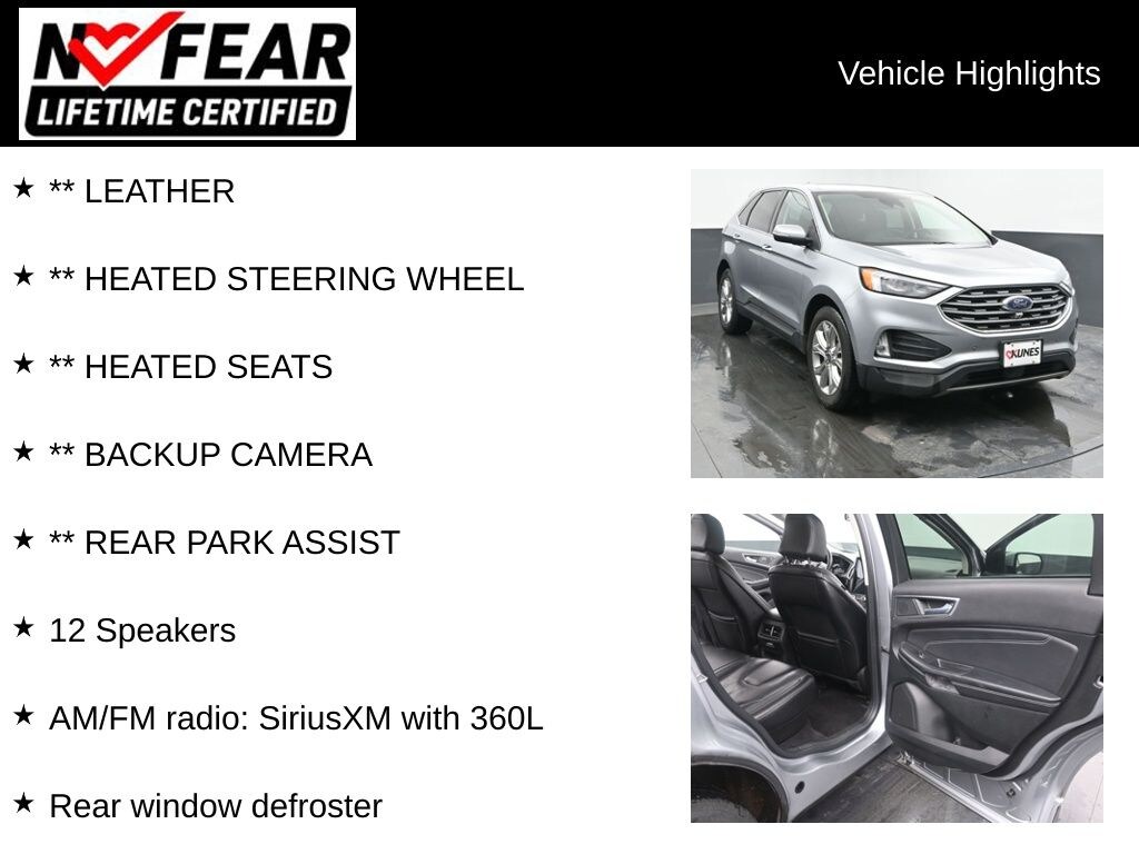 Used 2022 Ford Edge Titanium SUV