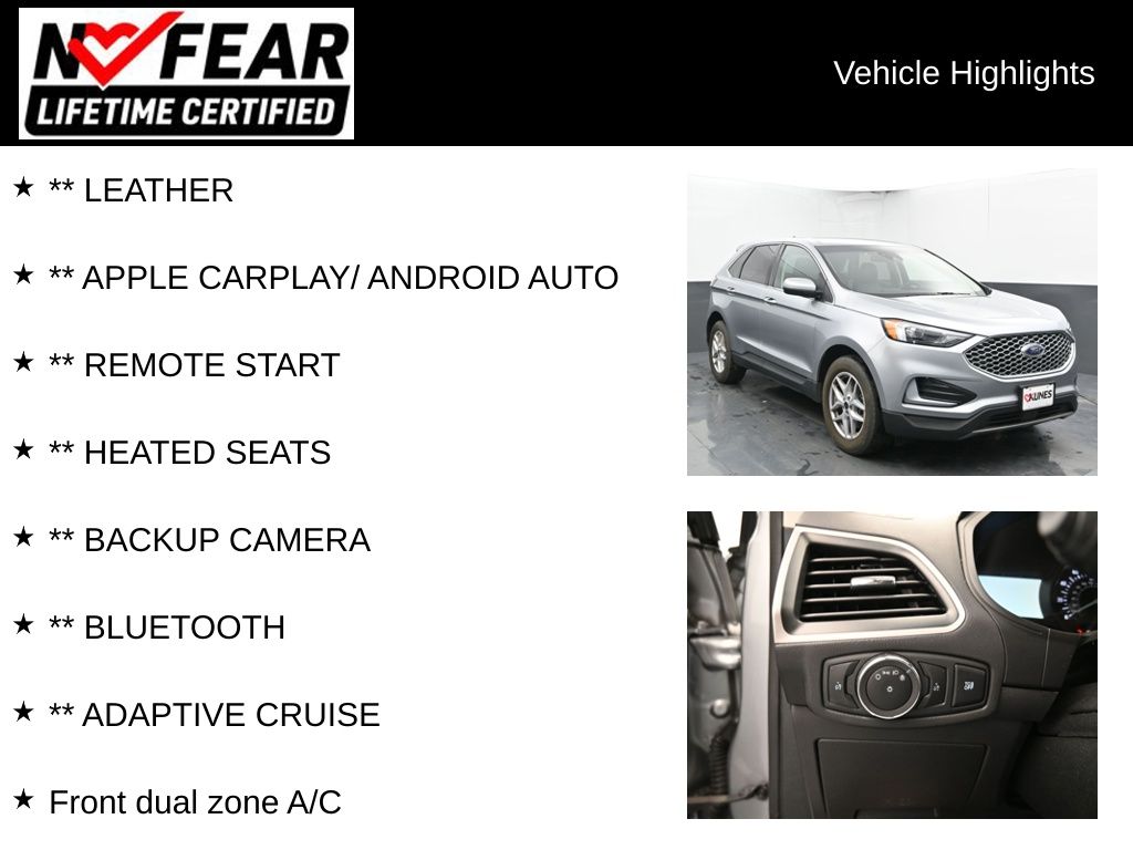 Certified 2023 Ford Edge SEL with VIN 2FMPK4J94PBA26392 for sale in Delavan, WI