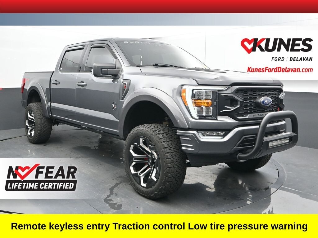 Certified 2022 Ford F-150 Black Widow Edition Truck SuperCrew Cab