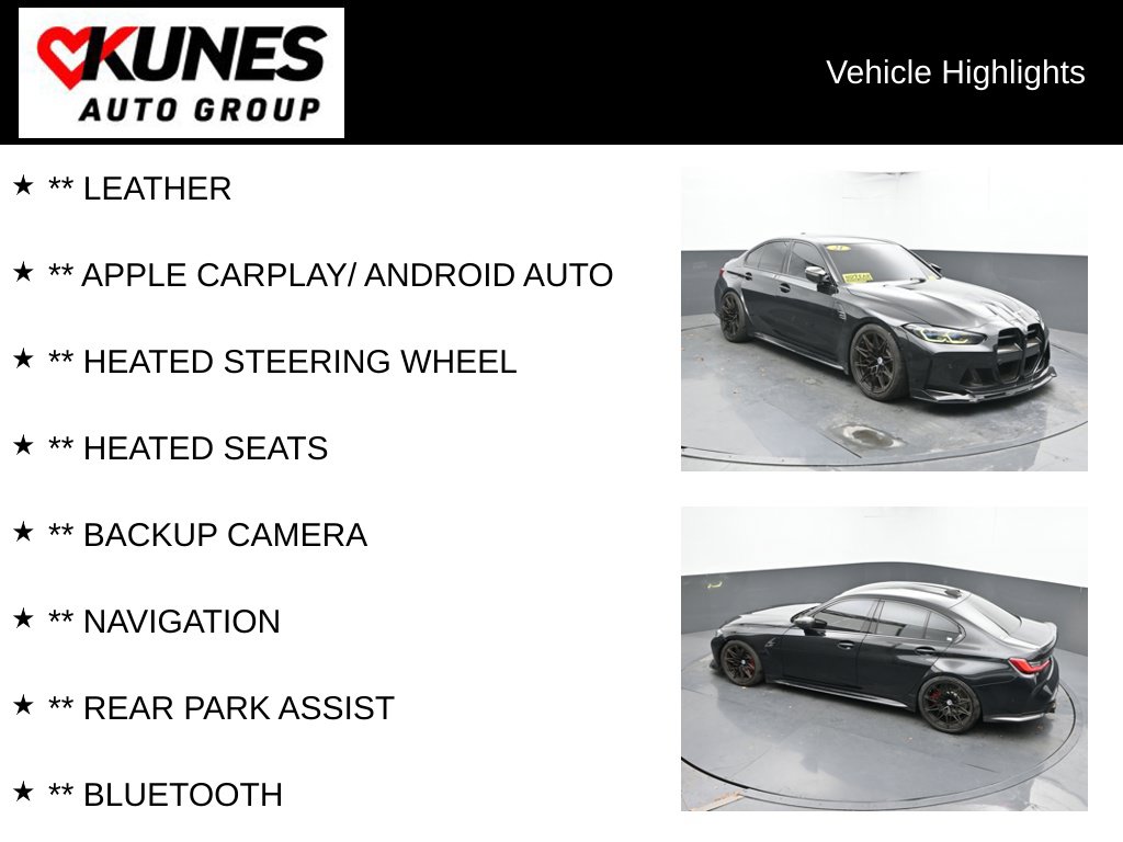 Used 2021 BMW M3 Base Sedan