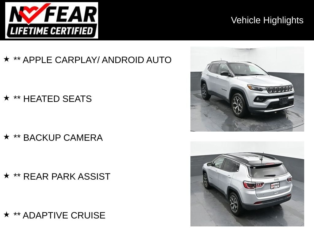 Used 2025 Jeep Compass Limited SUV