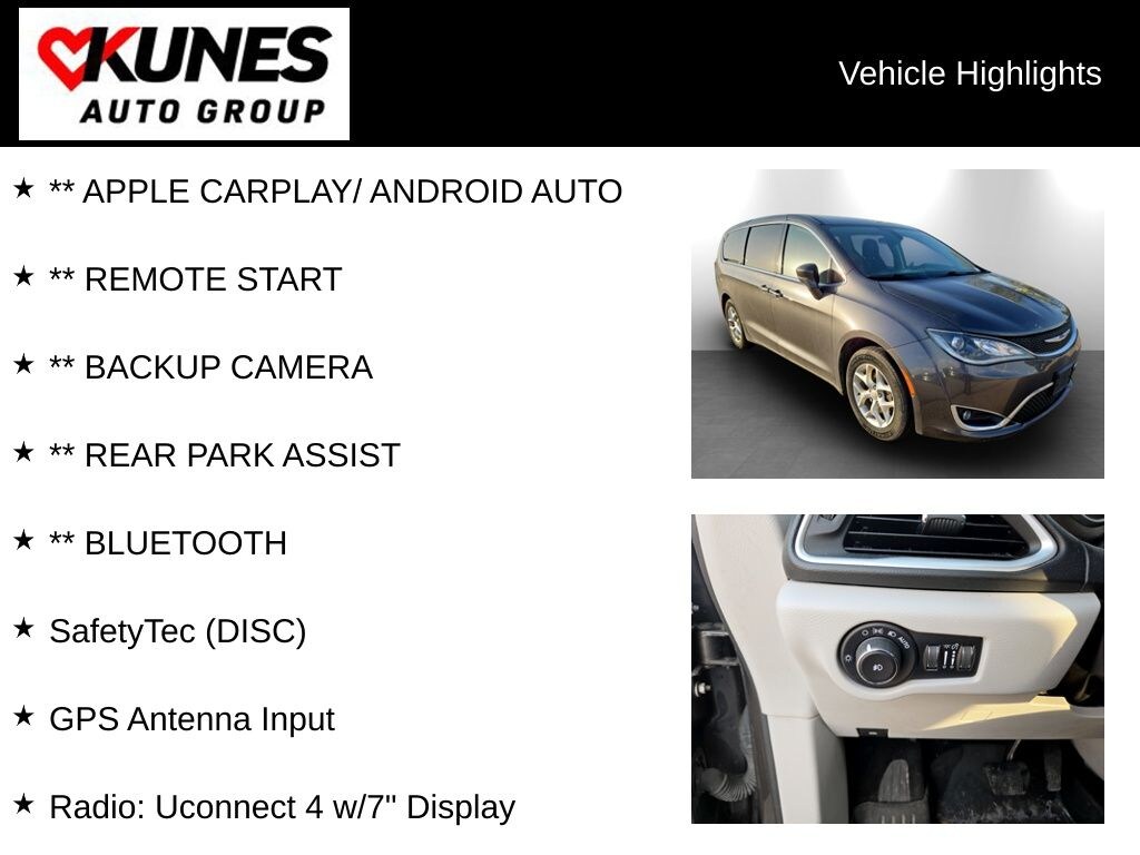 Used 2018 Chrysler Pacifica Touring Plus Van