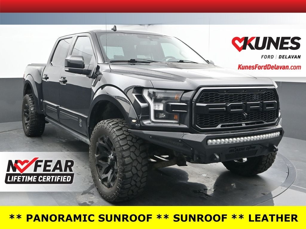 Certified 2020 Ford F-150 Raptor Black OPS Edition Truck SuperCrew Cab