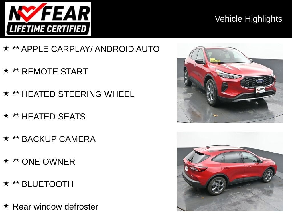 Certified 2025 Ford Escape ST-Line SUV