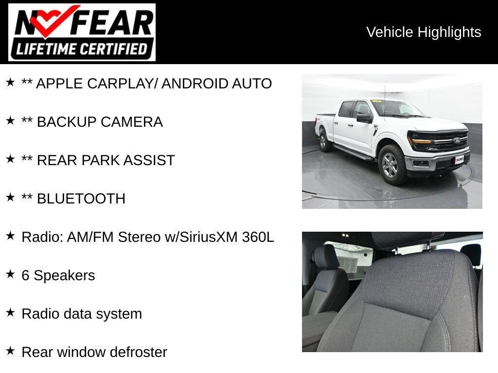 Certified 2025 Ford F-150 XLT Truck SuperCrew Cab