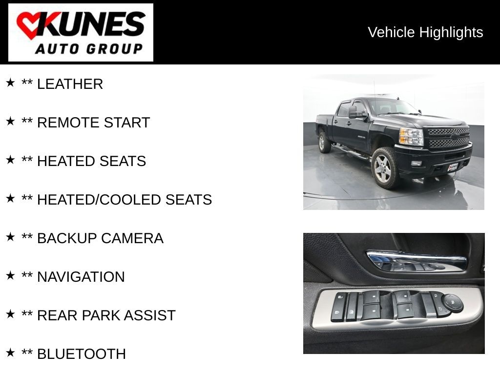 Used 2014 Chevrolet Silverado 2500HD LTZ Truck Crew Cab