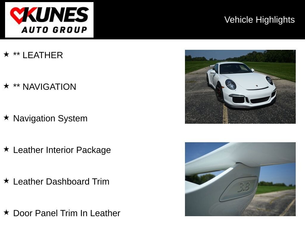 Used 2014 Porsche 911 GT3 Coupe
