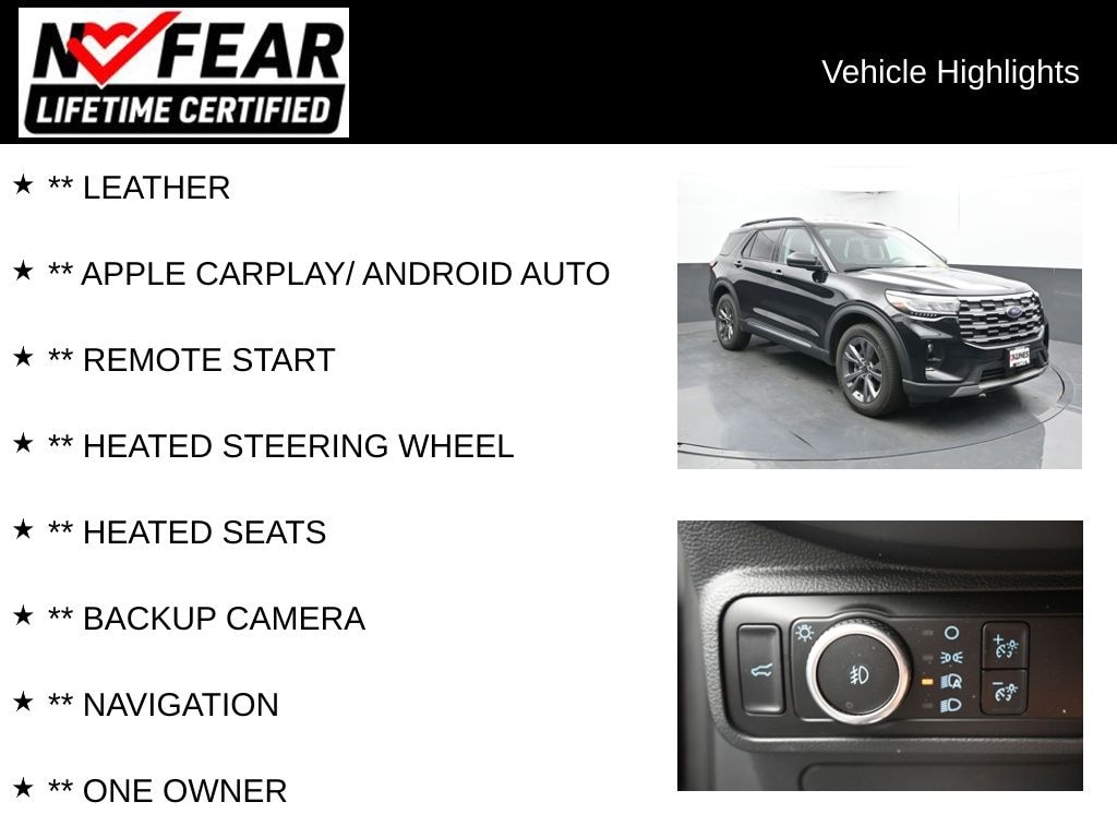 Certified 2025 Ford Explorer Active SUV