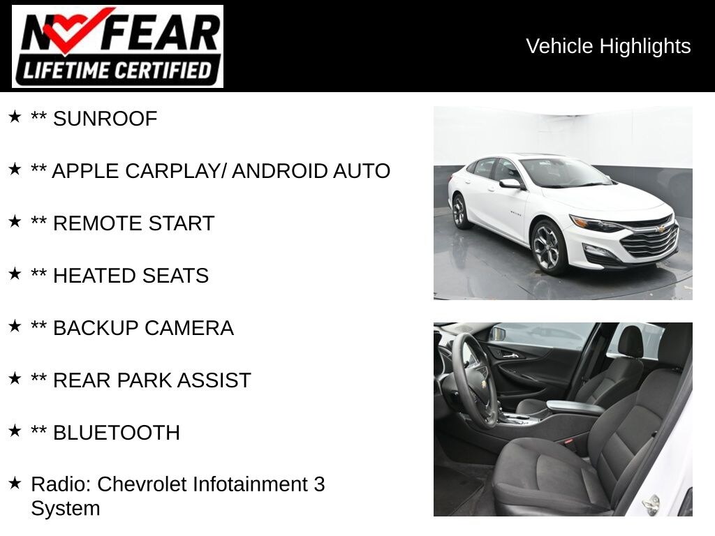 Used 2024 Chevrolet Malibu 1LT Sedan