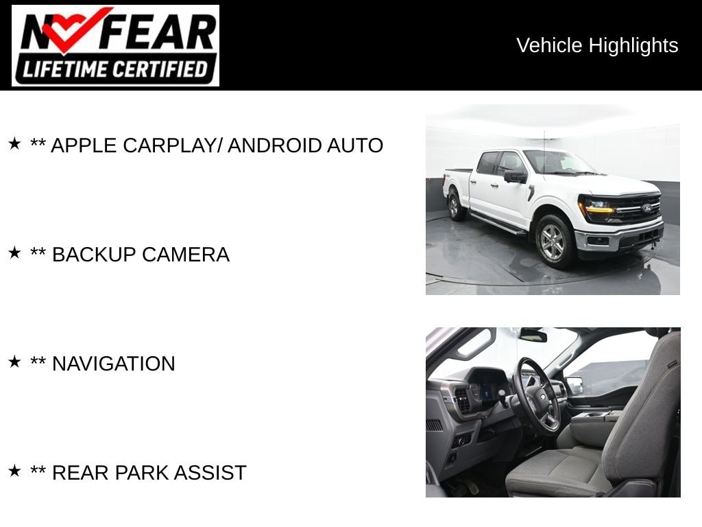 Used 2024 Ford F-150 XLT Truck SuperCrew Cab