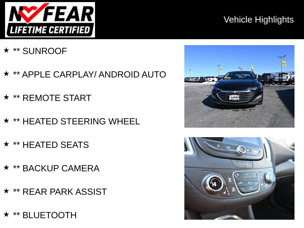 Certified 2024 Chevrolet Malibu 1LT Sedan