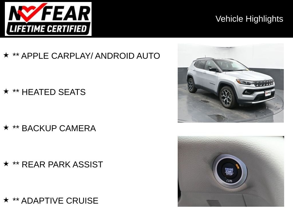 Used 2025 Jeep Compass Limited SUV