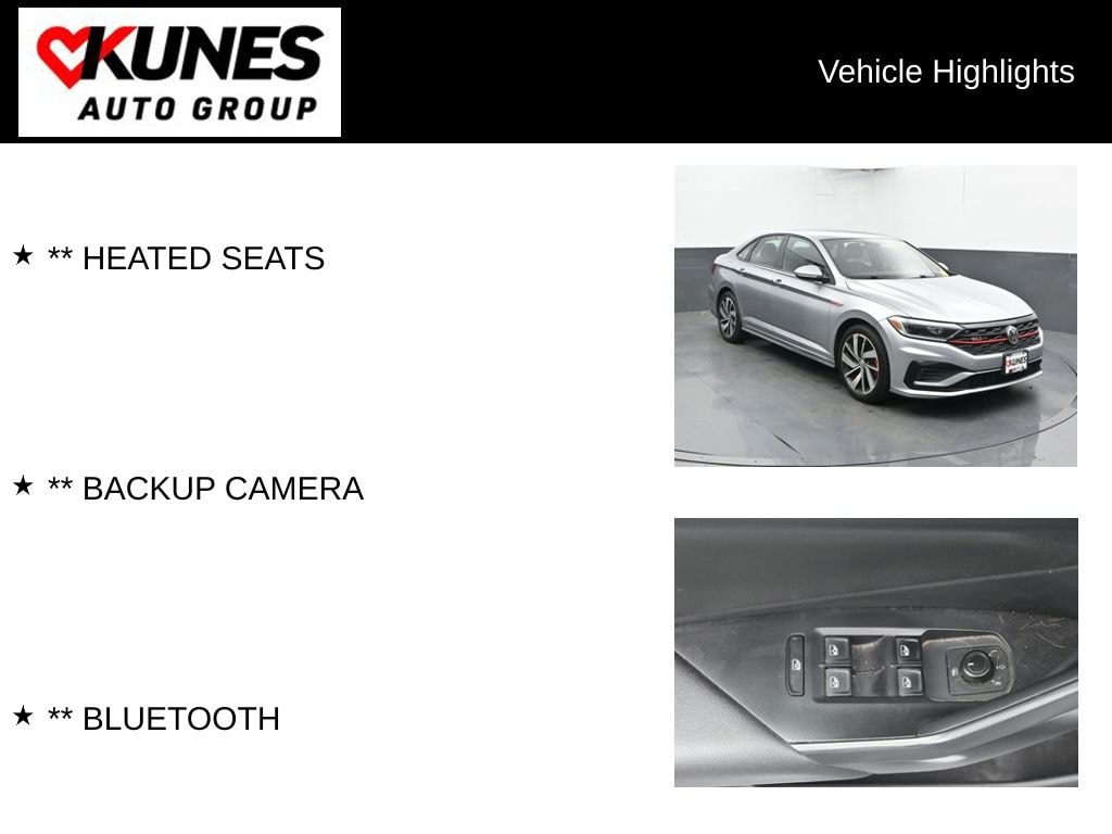 Used 2019 Volkswagen Jetta GLI 2.0T Sedan