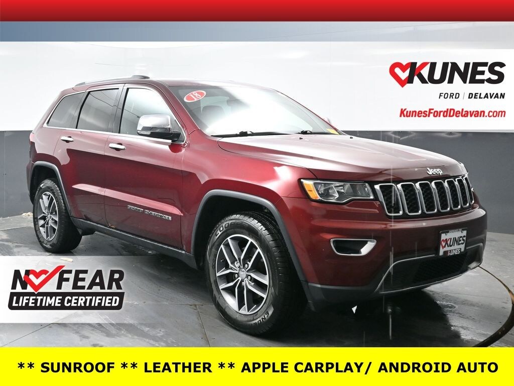 Used 2018 Jeep Grand Cherokee Limited 4x4 SUV