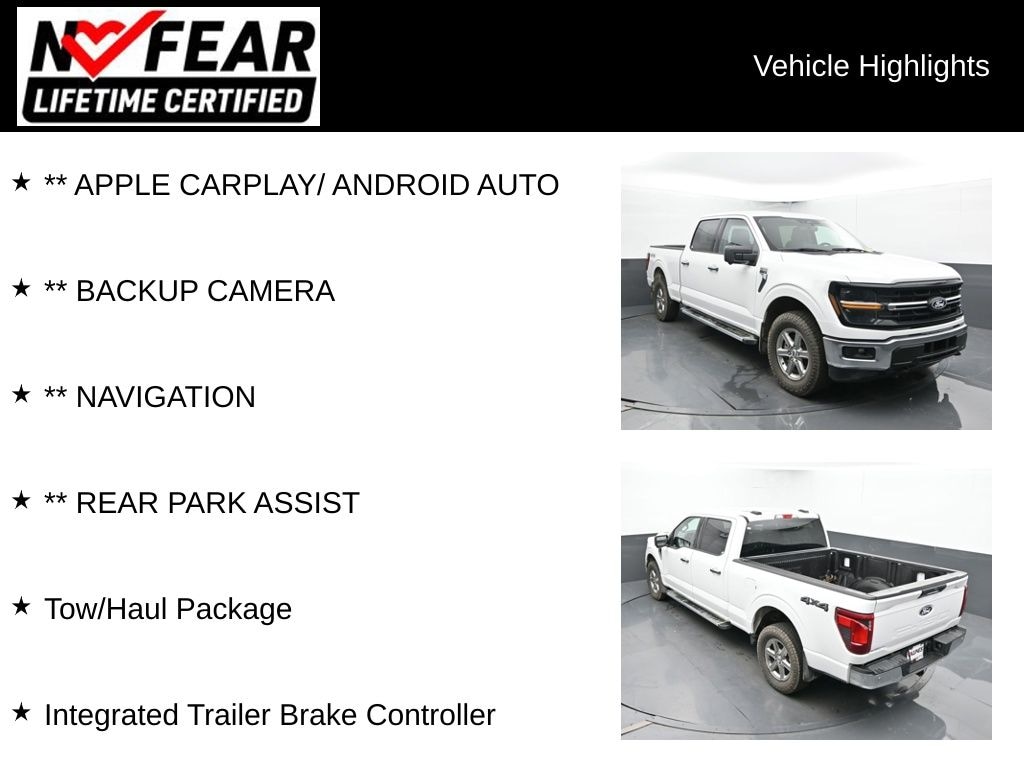 Used 2024 Ford F-150 XLT Truck SuperCrew Cab