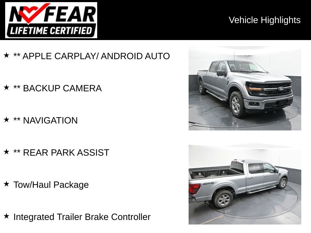 Used 2024 Ford F-150 XLT Truck SuperCrew Cab