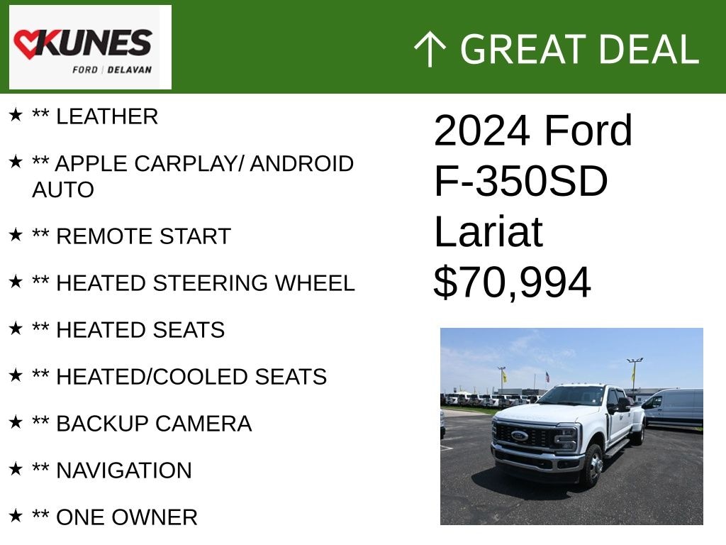 Certified 2024 Ford F-350 Truck Crew Cab