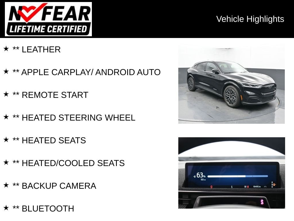 Certified 2025 Ford Mustang Mach-E Premium SUV