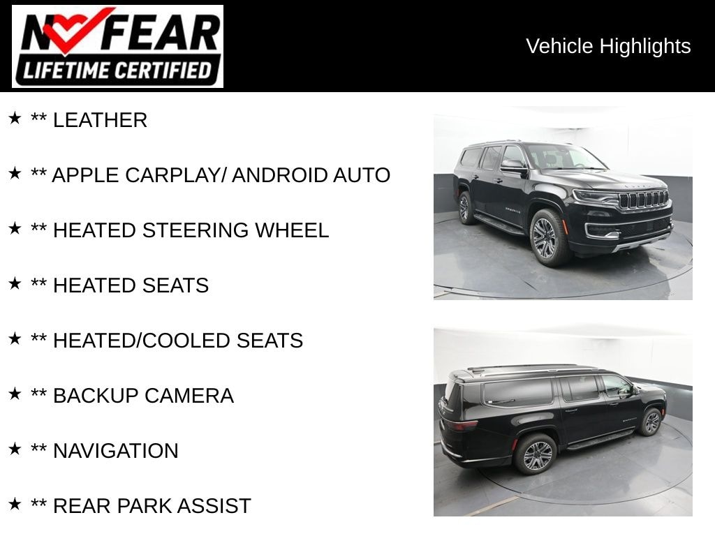 Used 2024 Jeep Wagoneer L Series II SUV
